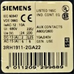 Siemens 3RH1911-2GA22